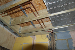 Kitchen extension flat roof insulation 
